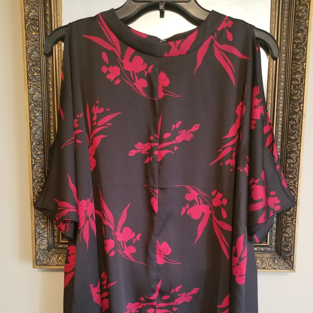Ladies silk shirt (not real silk)